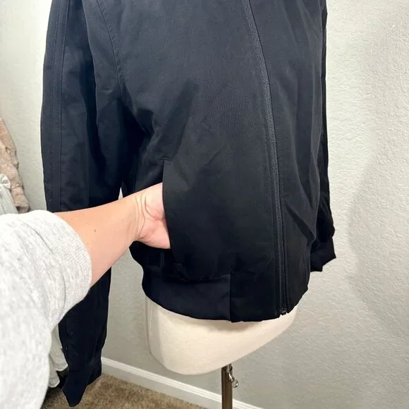 Lululemon Non-Stop Cotton Reversible Bomber Jacket in Black - Picture 10 of 16